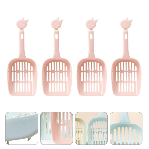 4pcs Hollow Cat Litter Boxes for Cat Sand Pet 1