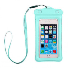 (green) Underwater photography airbag mobile phone waterproof bag swimming mobile phone universal touch screen snorkeling waterproof case