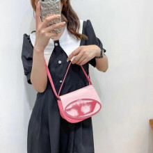 (pink) 2025 New Fashion Versatile Tote Bag, Stylish Small Square Handbag, Commuter Shoulder Bag