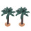 4 palmeras de coco para diorama 1