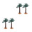 4 palmeras de coco para diorama 5