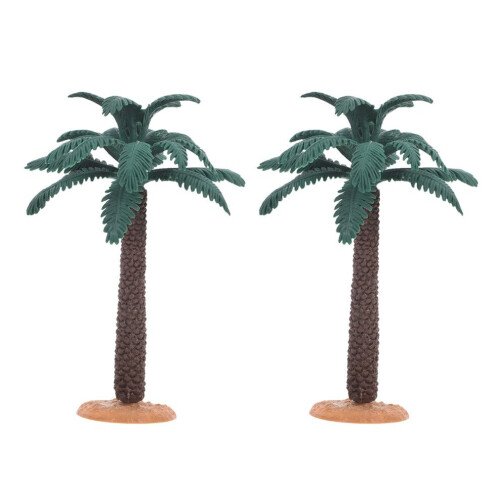 4 palmeras de coco para diorama 1