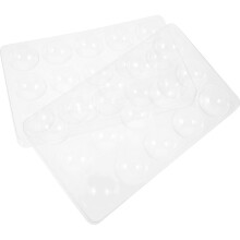Set mit 2 Silikonformen, Fondant, Kunststoff