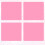 4-teiliges Platzset, Essgruppe, rosa 5