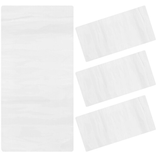 4 fundas protectoras de PVC blancas para sofás y rascadores de gatos. 2