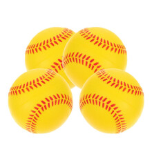 4-teiliges Baseball-PU-Springball-Set für Kinder