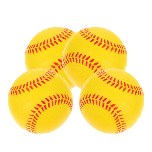 4-teiliges Baseball-PU-Springball-Set für Kinder