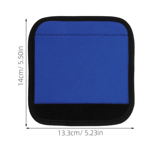 4pcs Door Horizontal Barbell Padding Protective Covers Handle Protectors Polyester 1