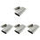 4 pcs Cigar Case Cigar Box Transport Container 2