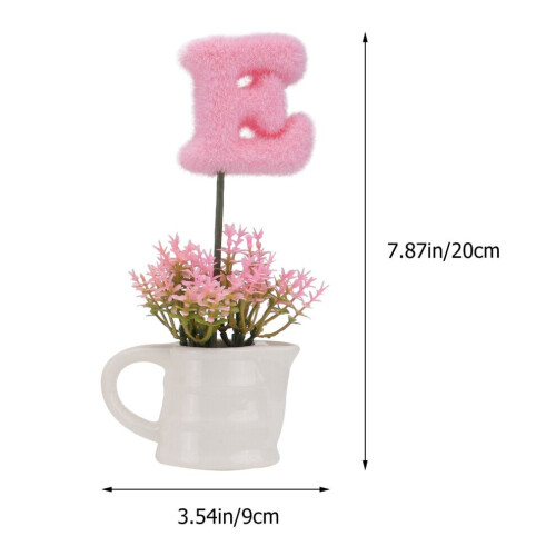 Juego de 4 bonsáis artificiales para interior (color aleatorio) 1