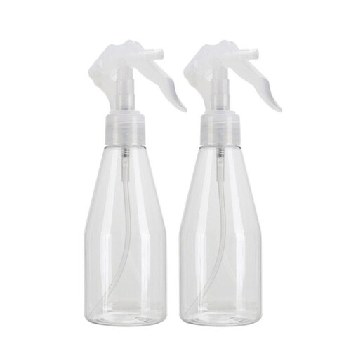 2 sprayflaskor 200 ml plast läckagesäker vit