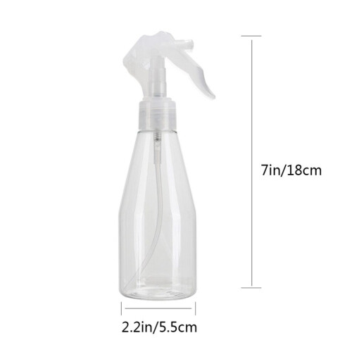 2 sprayflaskor 200 ml plast läckagesäker vit 1