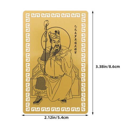 5 kinesiska feng shui-amulettkort för skydd 2