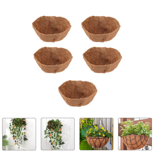 5 kokosnötsblomkrukinsatser för 2