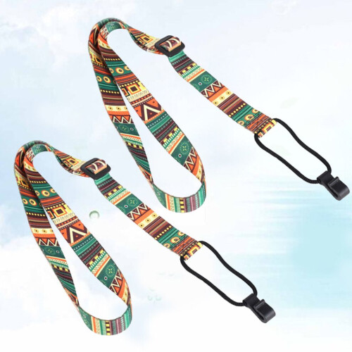 2 st. Basrem gitarrtillbehör gitarrrem akustisk gitarrrem 2