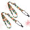 2 st. Basrem gitarrtillbehör gitarrrem akustisk gitarrrem 4