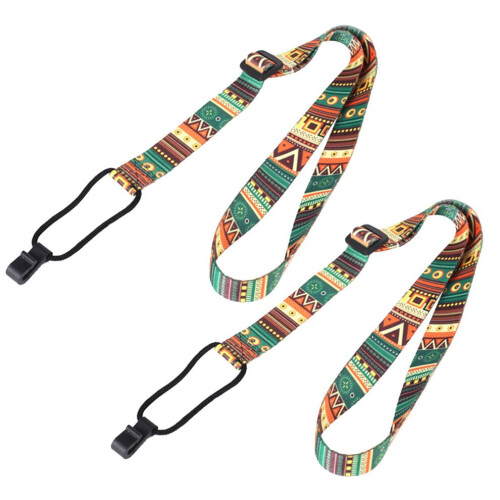 2 st. Basrem gitarrtillbehör gitarrrem akustisk gitarrrem 1