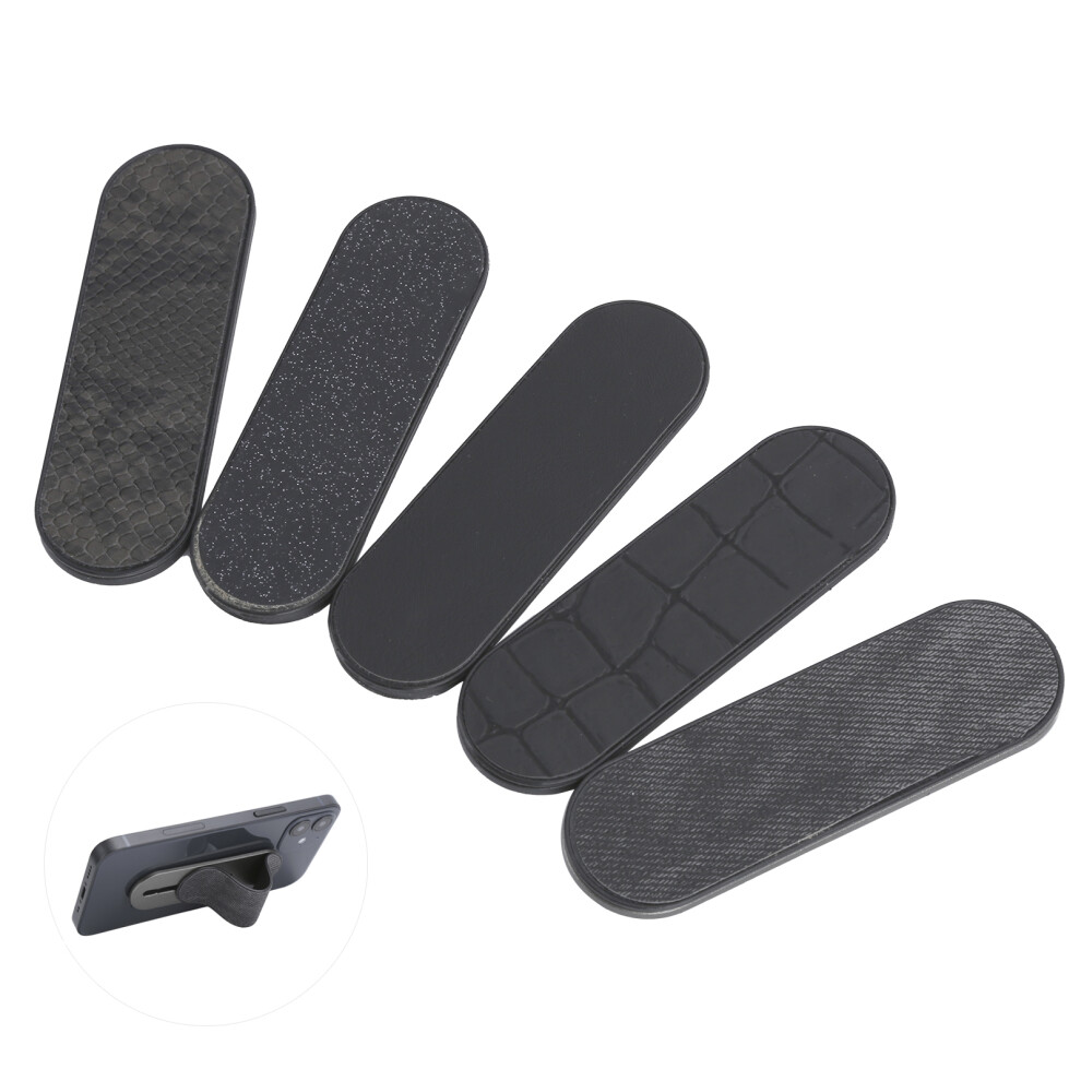 5Pcs Momo Stick Finger Grip Holder With Reusable Gel Pads For Phones 3311360384899