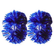 2 fluffiga pompoms fotbollsrekvisita cheerleading