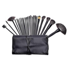 (black) Makeup Brushes 24pcs Makeup Brush Set Foundation Blending Brush Face Powder Blush Concealers Eye Shadows Make Up Brushes Kit With Bag