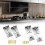 2pcs Adjustable Height Hanging Brackets for Range Hood Featuring For Durable Galvanized Material and Stable Design (Standard version) 5