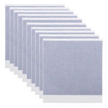 50 ark blått foliepapper, 8x8,5 cm, imitation för