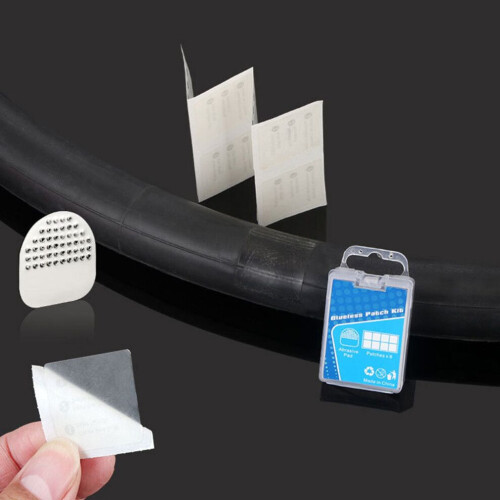 1 kit de réparation de pneus transparents pour vélo 2