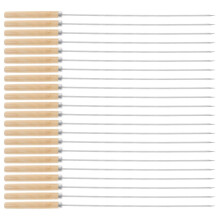 50 accessoires voor elektrische snelkookpannen: vleesspiesjes en grillrooster.