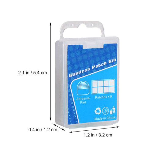 1 kit de réparation de pneus transparents pour vélo 1