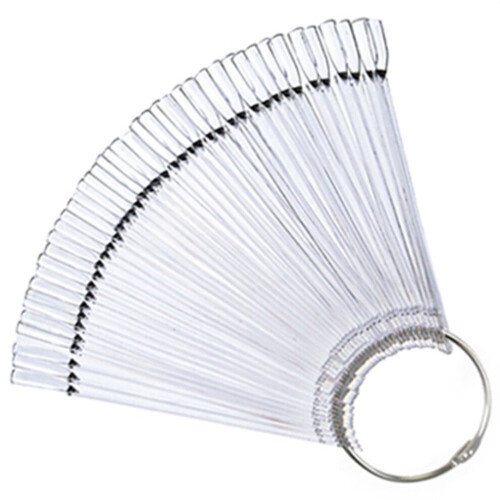 50 Fan Practice Lacquer Plate Highlight Display 1