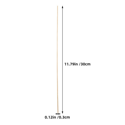 50 light yellow bamboo sticks for making kites and lanterns 1