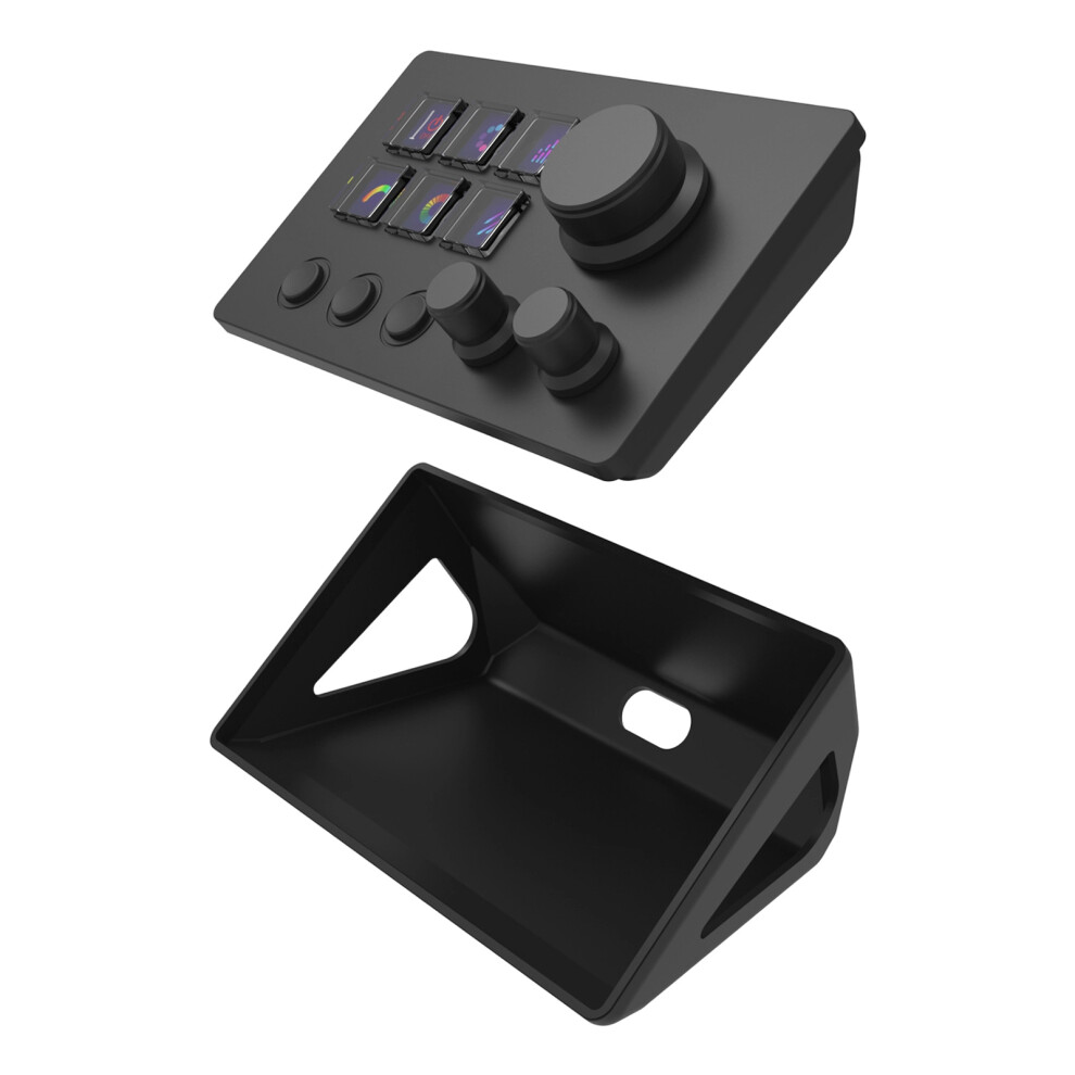 Programmable Keyboard Screen Knob Customization Macro- Black 7696000270647