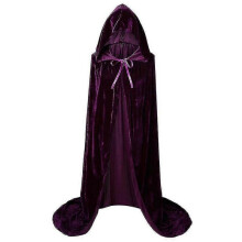 (3XL(170cm)) Halloween Cloak Witch Wizard Cloak Kids Witches Are Crazy 2 Cosplay Costume #deep Purple