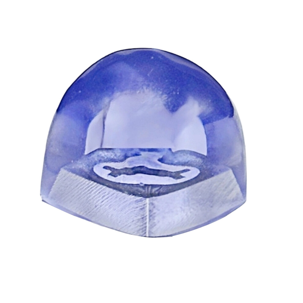 Translucent Glow Enhances Keycaps Soft Touches for-dark blue