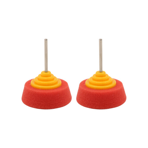 2pcs Non Slip Sponge Polishing Head for-Super thin beveled