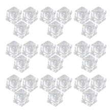 50 imitation ice cubes for photo prop purposes