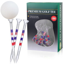 50 Plastic Golf Tees 3 1/4 Inch Training Golf Tees White