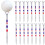 50 plastic golftees van 3 1/4 inch (8,3 cm) voor training, wit 2