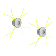 4 Cycle Powered Aluminum Grass Cutter Head-Frosted head