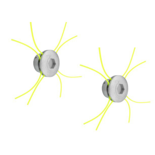 4 Cycle Powered Aluminum Grass Cutter Head-Frosted head