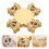 50 chocolate wrappers, sweets, hollow wrapping papers 4