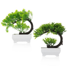 2 piezas de bonsái artístico, maceta para árbol, mesa de plantación