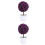 2 bolas de plantas artificiales, flores de bonsái, plástico (, rojo) 5