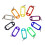50 sleutelhangers met bordjes 1