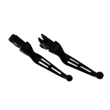 Motorcycle Clutch Lever And Brake Levers Black For Sportster XL883 1200 Touring Road King FXSTB