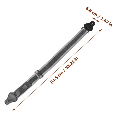 1 set justerbar gitarrrem med plektrum och tillbehör 1