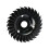 Angle Grinder Wood Carving Disc Angle Grinder-Black Jagged 1