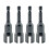 Butterfly Bolt Socket Wrenches Hex Shank Socket Adapters-4 pack 1