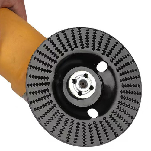 Angle Grinder Wood Carving Disc Angle Grinder-Black Jagged 1