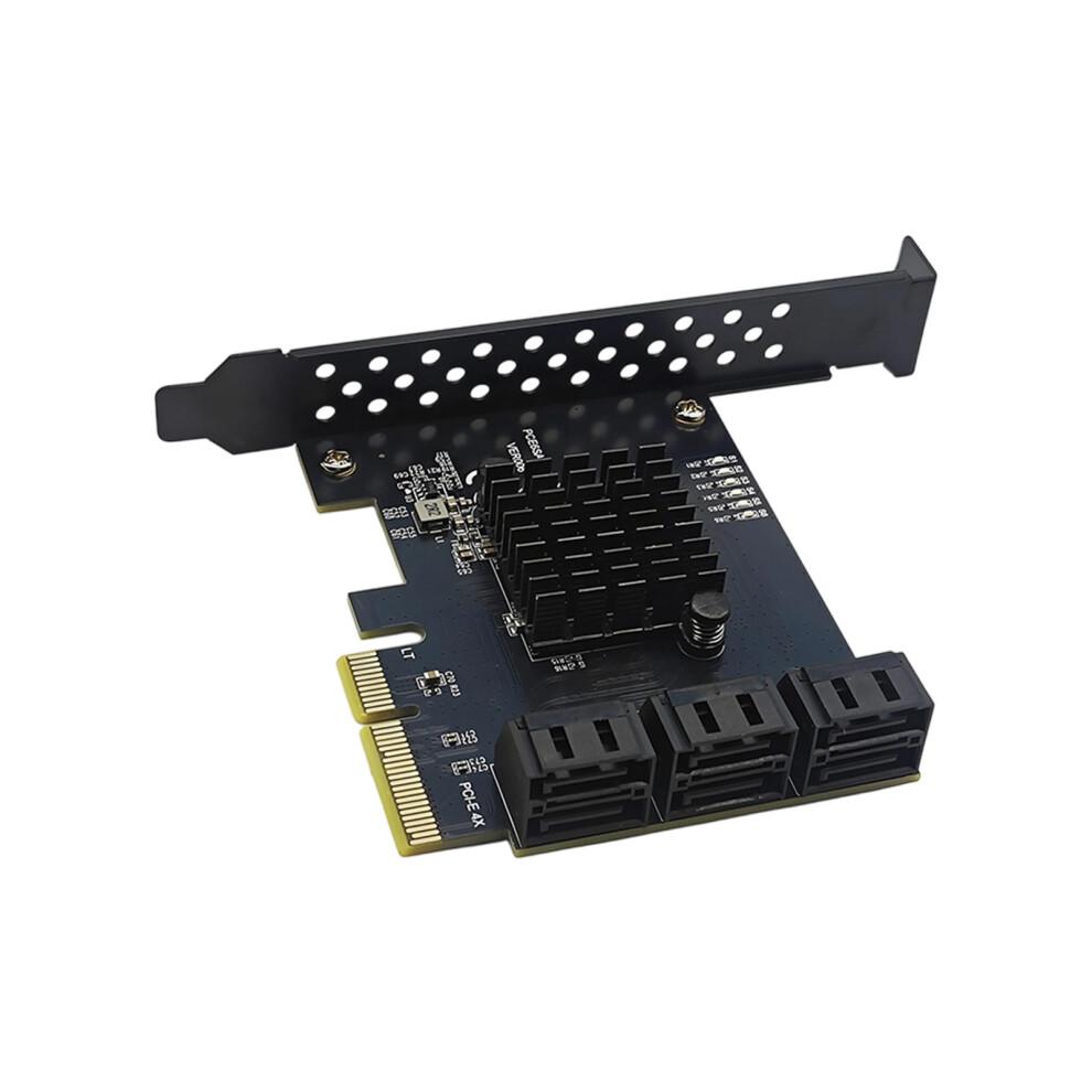 Pcie 1X/4X Gen3 To Sata3.0 Full Speed Expansion Card 6 Port-4X 7754000332892